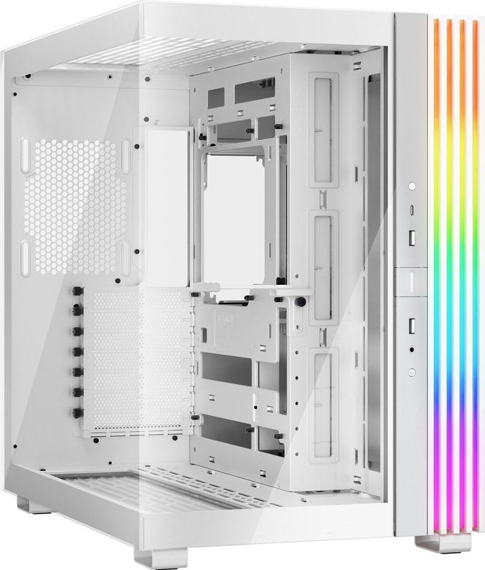 be quiet! PC-Gehäuse Light Base 600 DX White, atemberaubender Panorama-Blick Show Case