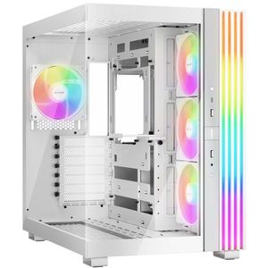 be quiet! Light Base 600 LX White - Midtowermodel ATX - wit