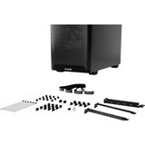 be quiet! Pure Base 501 Airflow Black PC-Gehäuse, 2 vorinstallierte Pure Wings 3 140mm PWM-Lüfter, hoher statischer Druck, geräumiges Design, kompakte Abmessungen, USB 3.2 Gen. 2 Type C