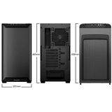 be quiet! PURE BASE 501 Airflow Window Black - Midtowermodel ATX - zwart
