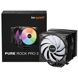 be quiet! Pure Rock Pro 3 LX - Air Cooler - Zwart - 6mm Heat Pipes - 120mm PWM Fans