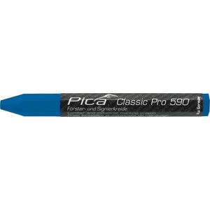 Pica Bosbouwers-/markeerkrijt | blauw | met papier | Pica Classic PRO 590 | 12 stuks - 590/41 590/41