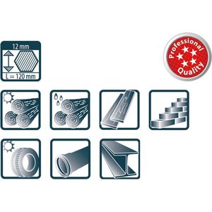 Pica - Classic Pro 590 - Houtmarkeringskrijtjes - Wit - 12 Stuks