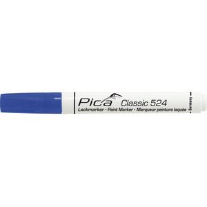 Pica - 524/41 Classic Industrie Verfmarker - Blauw - Kunststof - 2-4 mm Rond