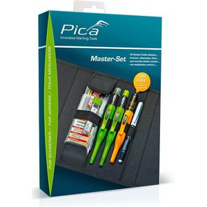 Pica MasterSet - Meubelmakers - Markeerpennen - Navullingen - Etui