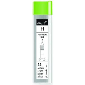 Pica 7050 Fine Dry Navulling - H Grafiet - 24 Stuks