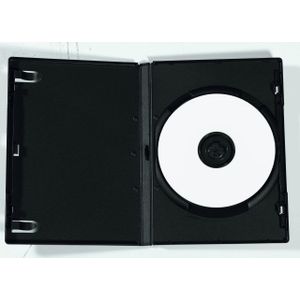 MediaRange BOX30 CD-doosje Dvd-hoes 1 schijven Zwart