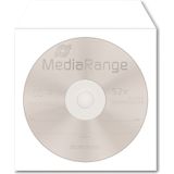 CD-/DVD Papieren Hoesjes - Wit - Hersluitbaar - Zichtvenster - 50 Stuks