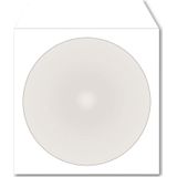 CD-/DVD Papieren Hoesjes - Wit - Hersluitbaar - Zichtvenster - 50 Stuks
