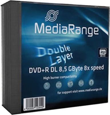 MediaRange - Dvd+R - 8,5 GB - Optische Gegevensdrager