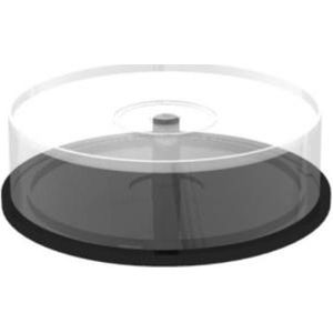 MediaRange Spindel voor 3000 dics tranparent met zwarte bo (25 x), Optische gegevensdrager
