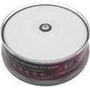 MediaRange CD-R 700MB|80min 52x schrijfsnelheid, volledig bedrukbaar (inkjetprinter), 25 cakebox