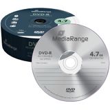 DVD-R MediaRange 4.7GB|120min 16x speed | 25 stuks
