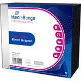 MediaRange CD-R 700MB - 80min - 52x - Slimcase - 10 Stuks