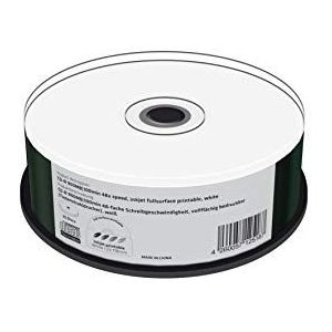 MediaRange - CD-R - 900 MB - Inkjet Printable - 25 Stuks