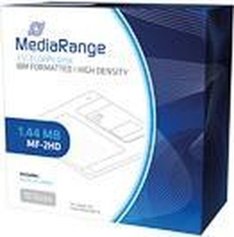 MediaRange - MR200 - Diskettes - 3,5" - 10 Stuks