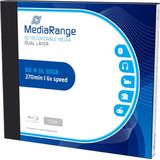 MediaRange - BD-R 6x Dual Layer - 50GB - Optische Gegevensdrager - 1 Stuk