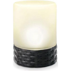 Tuinlamp Kaarslicht - Rattan - Zonne-energie