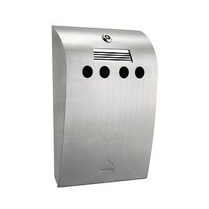 Wandasbak, inhoud 1,7 l, roestvast staal