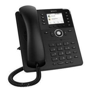 Snom - D735 - Telefoon - Zwart - TFT-display - PoE-geschikt