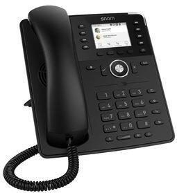 Snom - D735 - Telefoon - Zwart - TFT-display - PoE-geschikt