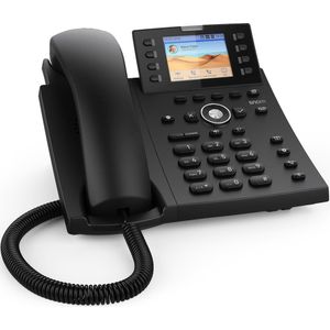Snom - D335 - Bureautelefoon - Zwart - TFT-kleurenscherm - HD-geluidservaring