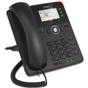 Snom - D717 - Telefoon - Zwart - Power over Ethernet - EHS Ondersteuning