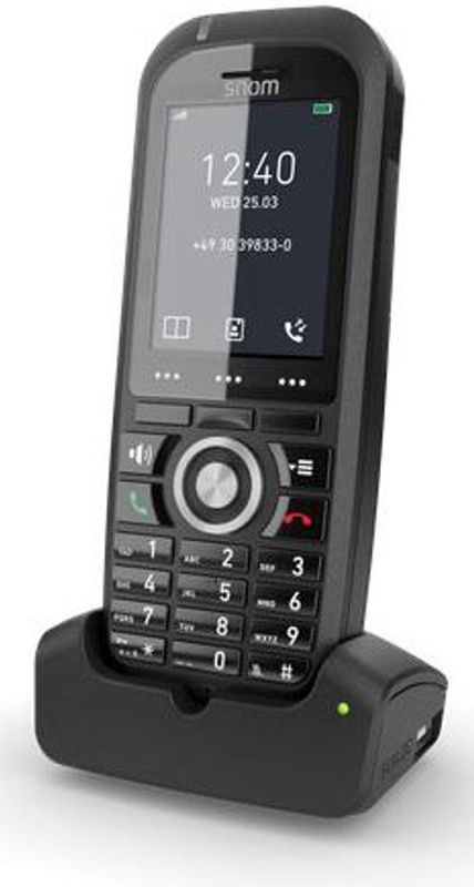 Snom - M70 - Telefoon - Zwart - DECT-telefoon met Bluetooth-ondersteuning