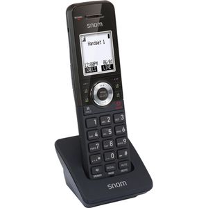 Snom - M10 - Draadloze Telefoon - Zwart - Kunststof