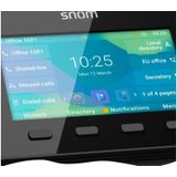 Snom D862 IP Phone - Linux OS - 5 inch Display - 10000 Entries - zwart