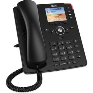 Snom - D713 - Professionele VoIP-bureautelefoon - Zwart - HD-audio