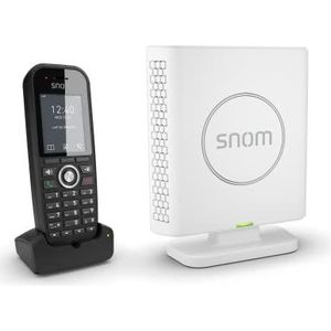 Snom M430 - Telefoon - Zwart - DECT-pakket voor Thuiswerkplek of Kantoor
