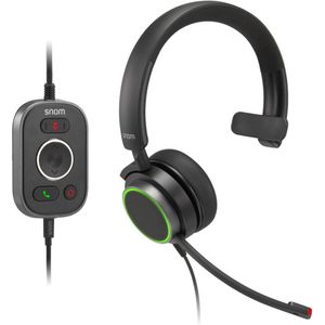 Snom A330M - Hoofdtelefoon - Zwart - Bedraad - Kantoorheadset