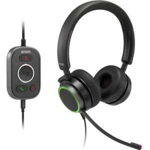 Snom - A330d Kantoorheadset - Zwart - Bedraad - USB-A