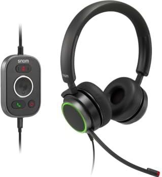 Snom - A330d Kantoorheadset - Zwart - Bedraad - USB-A