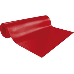 Vloer- en werkbankmat, op maat gesneden vanaf 1 str. m, rood