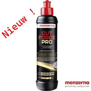 Menzerna Cut Force Pro Auto Polijstpasta voor alle soorten verf, 250 ml, all-in-one autopolijstmiddel om krassen te verwijderen, professionele One Step polijstpasta voor alle soorten lak.