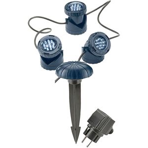 FIAP - 3210 Vijverbelichting - Set van 3 Stuks - LED Donkerblauw - Power LED 5 Watt