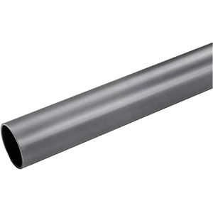 Fiap 2495, Abflussrohr, Polyvinylchlorid (PVC), Grau, 1 m, 5 cm, 2,4 mm