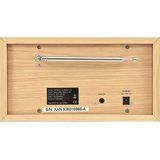 Imperial 22-130-00 Dabman 30 Digitalradio (DAB+/DAB/UKW, Aux In, inkl. Netzteil) braun