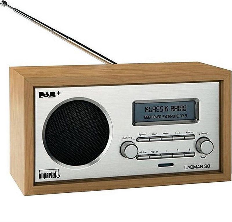 Imperial - Dabman 30 - Radio - Bruin - Zilver