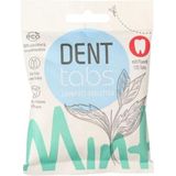 Denttabs tandpastatabletten Mint met fluoride - 125 stuks - vegan - plasticvrij