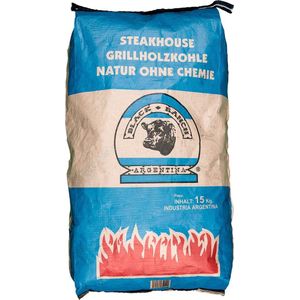 Zwarte Ranch Quebracho Argentinië 15 kg - kwalitatieve houtskool