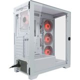 GAME HERO® Crosswind - PC Behuizing - Wit - Tempered Glass - Midi Tower
