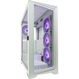 GAME HERO® Crosswind - PC Behuizing - Wit - Tempered Glass - Midi Tower