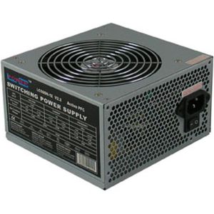 LC-Power Kantoorserie - LC500H-12 V2.2 (500 W), PC-voedingseenheid, Grijs