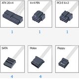 LC-Power - LC6450 V2.3 - Voeding - Zwart - 120 mm Ventilator