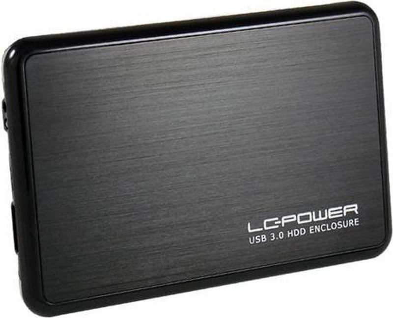 LC-Power - LC-25BUB3 - Harddisk Behuizing - Zwart - Aluminium