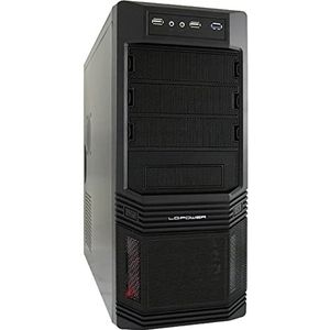 LC-Power 925B Midi Tower zwart 600W