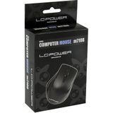 LC-Power - m710B - Muis - Zwart - Bedraad - Optische Sensor